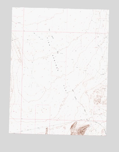 Sand Pass NE, UT USGS Topographic Map