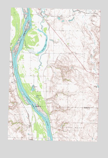 Sanger, ND USGS Topographic Map