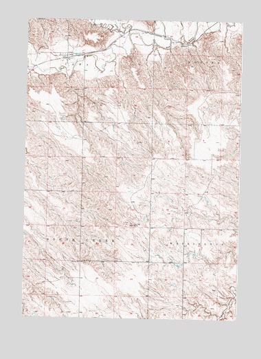 Capa, SD USGS Topographic Map