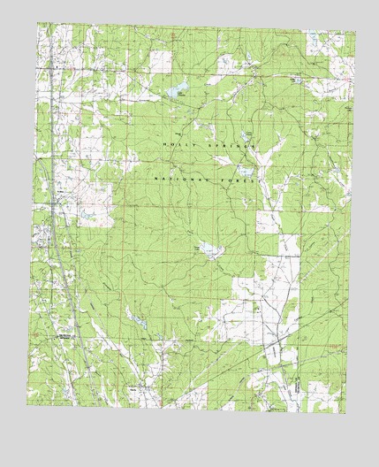 Scobey, MS USGS Topographic Map