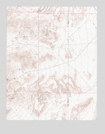 Scottys Junction SW, NV USGS Topographic Map