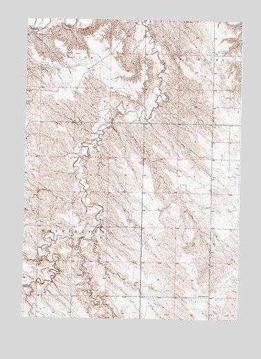 Capa SE, SD USGS Topographic Map