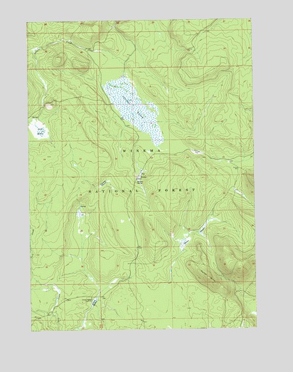 Sellers Marsh, OR USGS Topographic Map