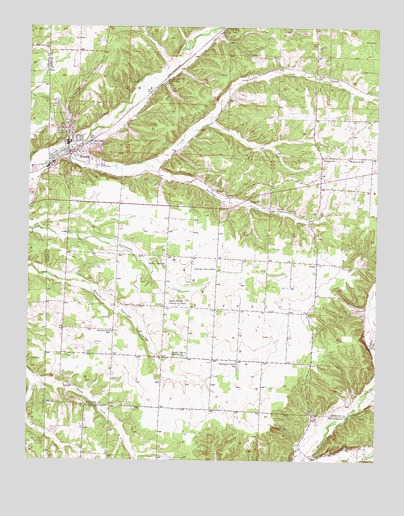 Seneca, MO USGS Topographic Map