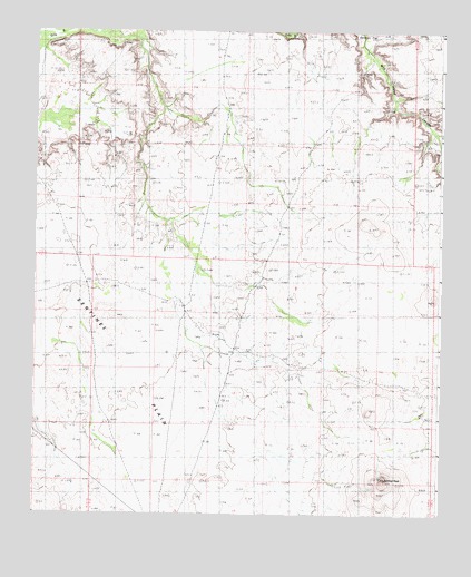 Sentinel Peak, AZ USGS Topographic Map