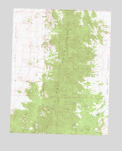 Sewing Machine Pass, UT USGS Topographic Map