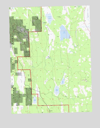 Sheepshead, CA USGS Topographic Map