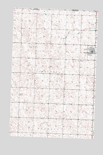 Sherwood, ND USGS Topographic Map