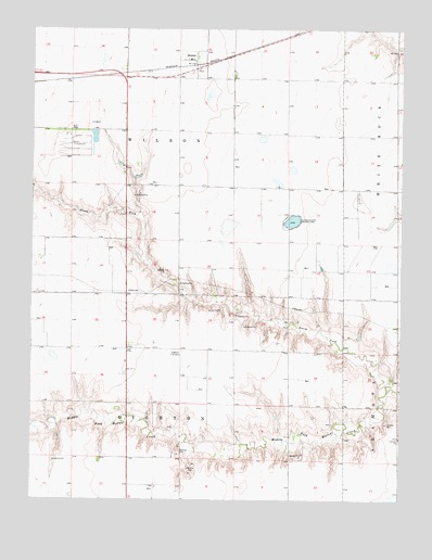 Shields, KS USGS Topographic Map