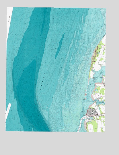 Cape Charles, VA USGS Topographic Map
