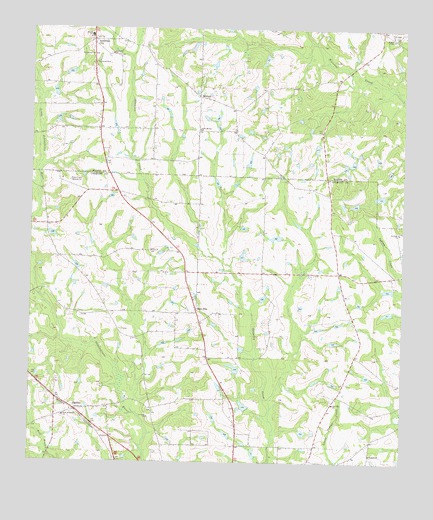 Sigsbee, GA USGS Topographic Map