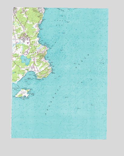 Cape Elizabeth, ME USGS Topographic Map