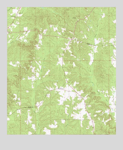 Skinnerton, AL USGS Topographic Map