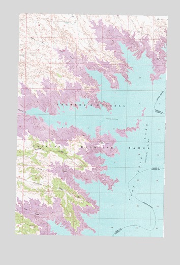 Skunk Coulee, MT USGS Topographic Map