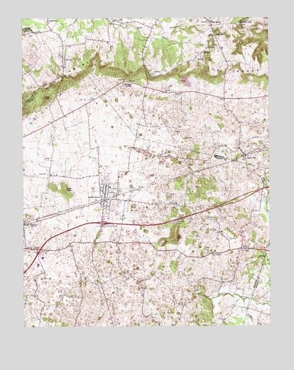 Smiths Grove, KY USGS Topographic Map