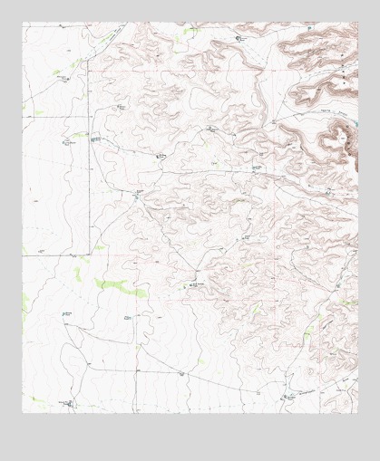 Sneed Mountain NE, TX USGS Topographic Map