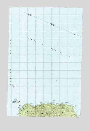 Cape Flattery, WA USGS Topographic Map