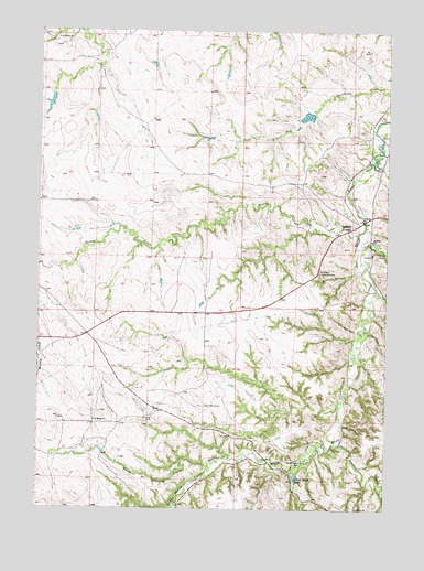 Soldier Creek, SD USGS Topographic Map