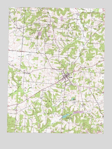 Somerset, OH USGS Topographic Map