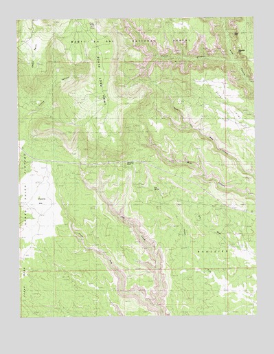South Long Point, UT USGS Topographic Map