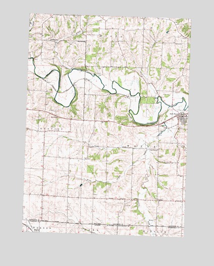 South Wayne, WI USGS Topographic Map