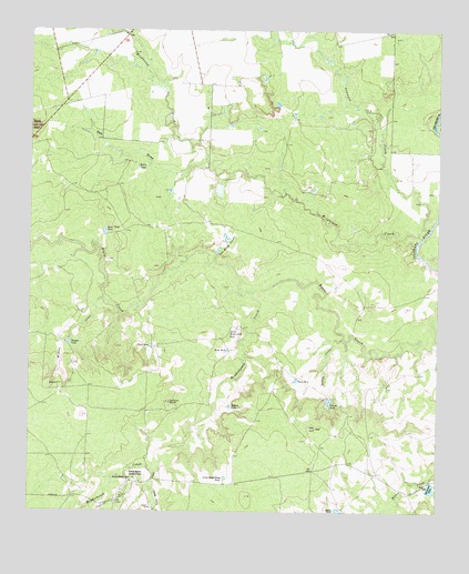 Spade Ranch, TX USGS Topographic Map