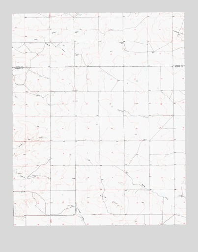 Spear Hills, NM USGS Topographic Map