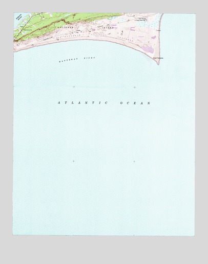 Cape Hatteras, NC USGS Topographic Map
