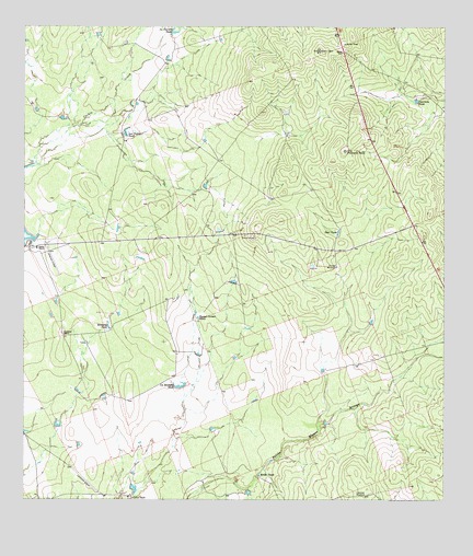 Spohn Ranch, TX USGS Topographic Map
