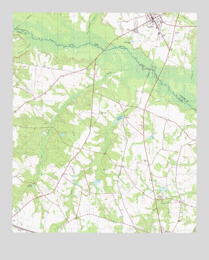 Springfield, SC USGS Topographic Map