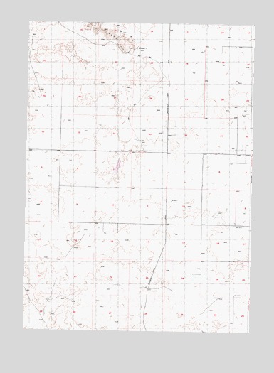 Springfield NW, ID USGS Topographic Map