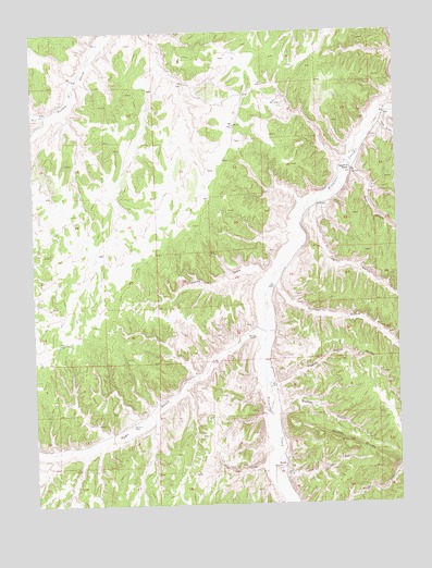 Square S Ranch, CO USGS Topographic Map