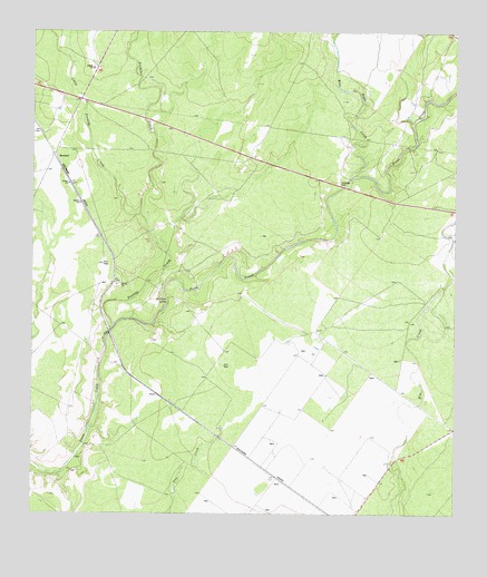 Standart, TX USGS Topographic Map