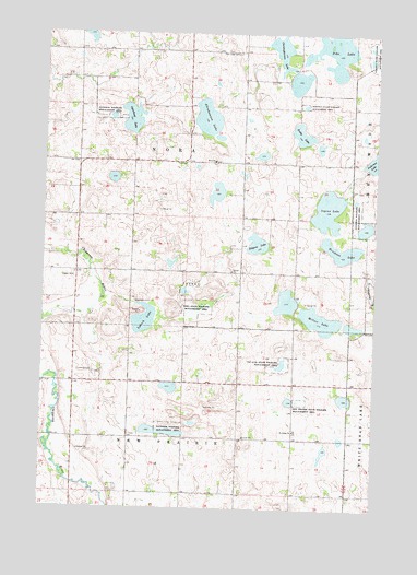 Starbuck NW, MN USGS Topographic Map