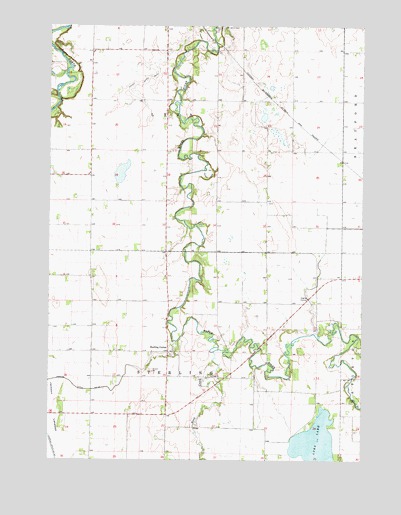 Sterling Center, MN USGS Topographic Map
