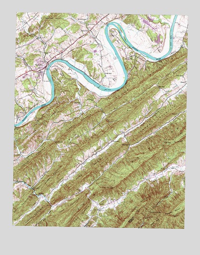 Stony Point, TN USGS Topographic Map