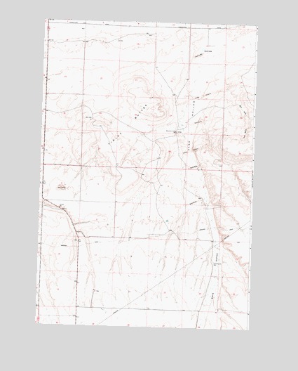 Strawberry Canyon NE, OR USGS Topographic Map