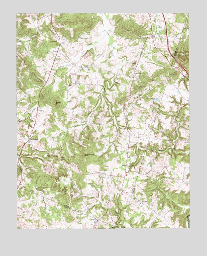 Sugar Grove, KY USGS Topographic Map