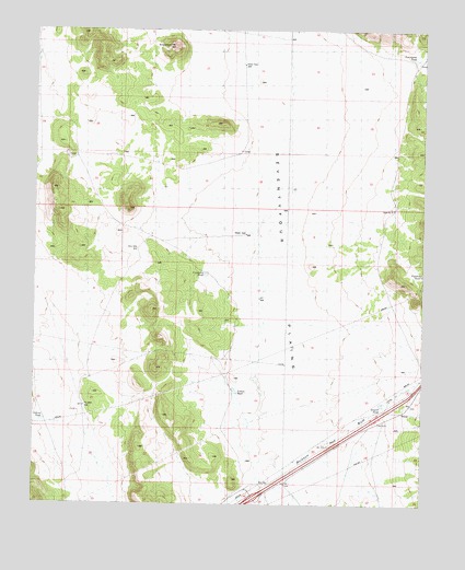Sugarloaf Peak, AZ USGS Topographic Map