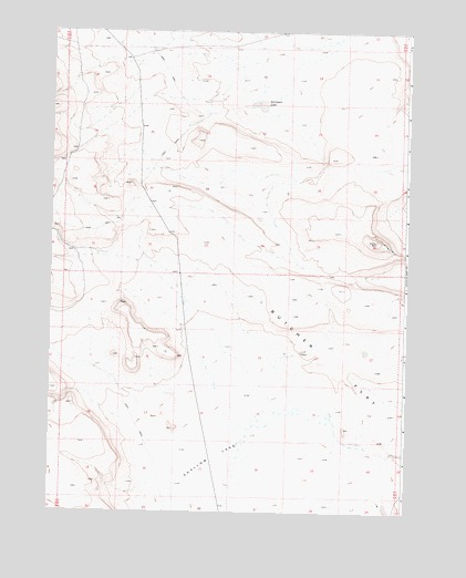 Surveyors Lake, OR USGS Topographic Map