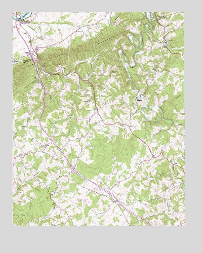 Sylvatus, VA USGS Topographic Map
