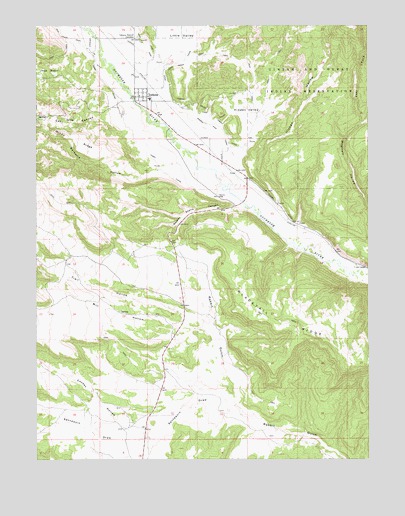Tabiona, UT USGS Topographic Map