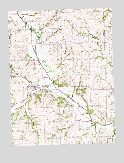 Table Rock, NE USGS Topographic Map