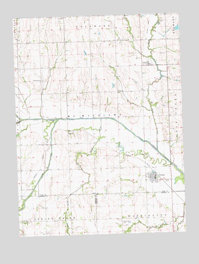 Talmage, NE USGS Topographic Map