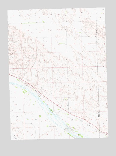 Tar Valley SW, NE USGS Topographic Map