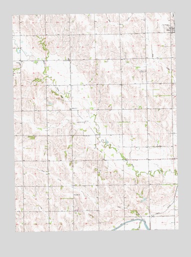 Tarnov, NE USGS Topographic Map