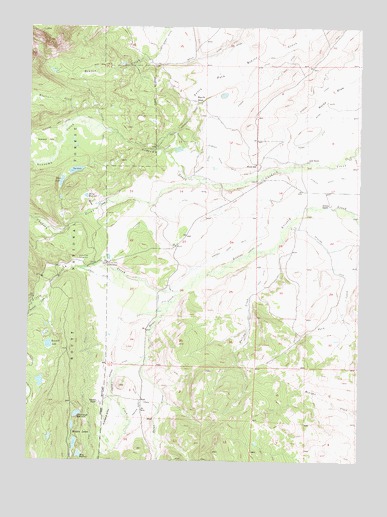 Teal Lake, CO USGS Topographic Map
