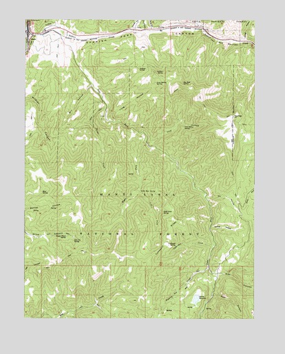 Thistle, UT USGS Topographic Map