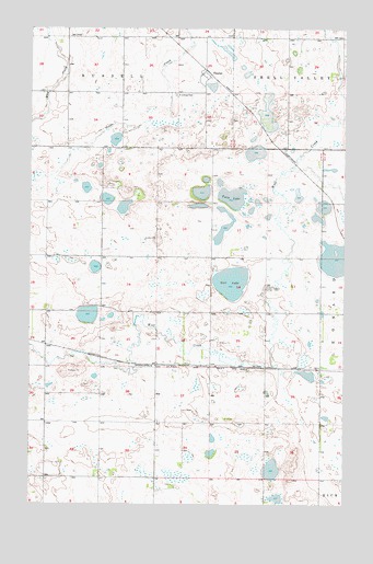 Thorne, ND USGS Topographic Map