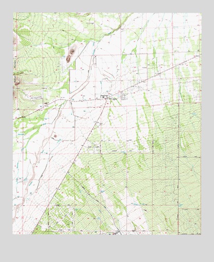 Three Points, AZ USGS Topographic Map
